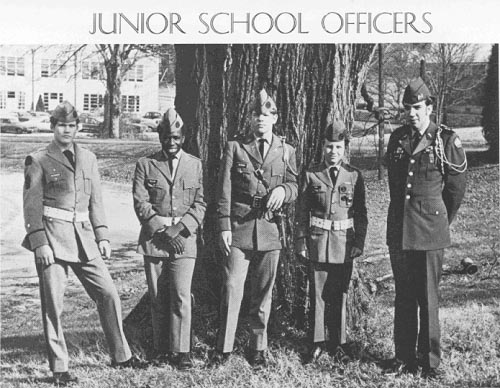 Junior School Officers at Columbia Military Academy